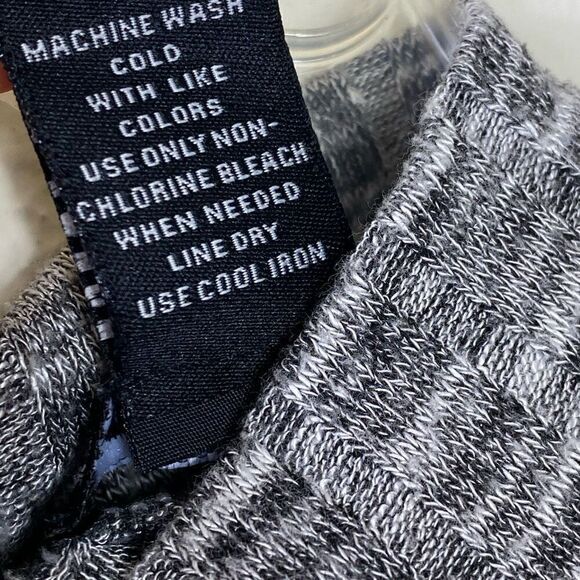 Love Ari Heathered Grey Ribbed Mockneck Midi Bodycon Dress Size 1X - Picture 4 of 4